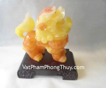 Tỳ hưu xanh phỉ thúy - chiêu tài bích tà(sư tử nhiều màu) A072