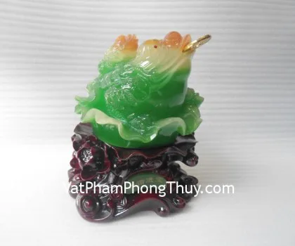 Thiềm thừ xanh trên lá, xoay- Chiêu tài tấn bảo E060