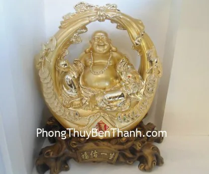 Phật Di Lạc phước hữu nhất sanh vàng Y096