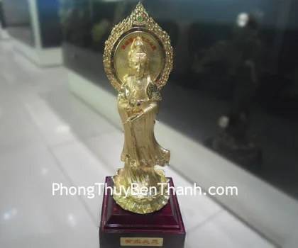 Quan âm mang phước nhập gia,hữu cầu tất ứng vàng FY148