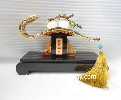 Như ý cam có nhiều đào tiên - phước thọ như ý FH494G