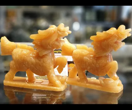 Kỳ lân vàng - như ý nạp phúc, trường thụy chiêu tài H458G